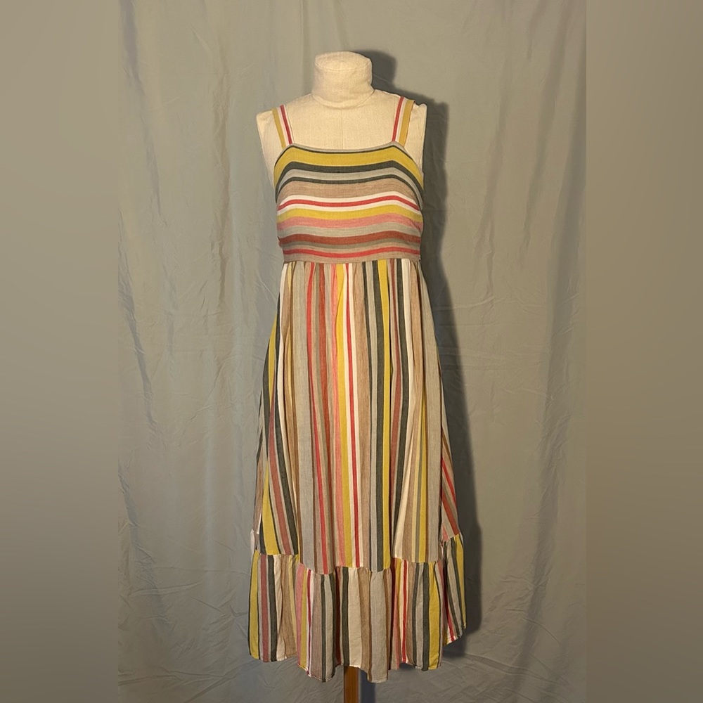Spirit of Grace Striped Midi Dress